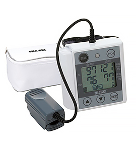 デジタル血圧計+パルスオキシメータ NISSEI：パルフィス WB-100
